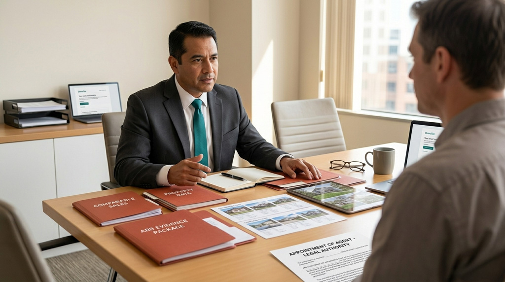 Illustration of fiduciary duty concept showing licensed agent legally bound to act in homeowner's best interest